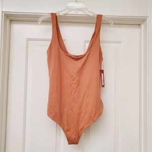 Alix Mott Thong Bodysuit - Latte